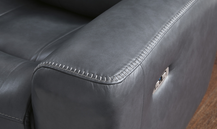 Modern Heritage Next Move Power Recliner Sofa with Adjustable Headrest - Jennifer Furniture