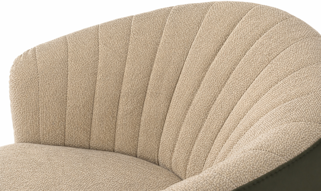 Nicoletti Italia Dotty Swivel Accent Chair - Jennifer Furniture