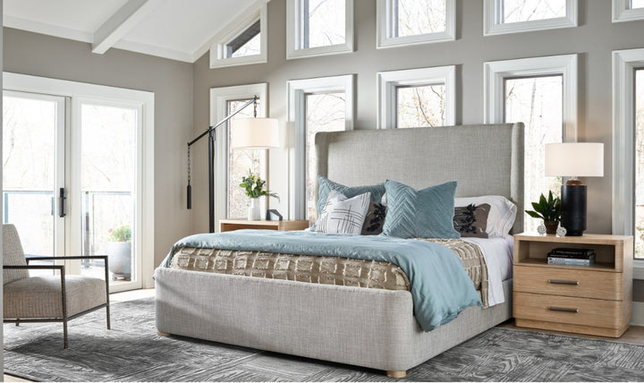 Nomad 2 Drawer Nightstand-Jennifer Furniture