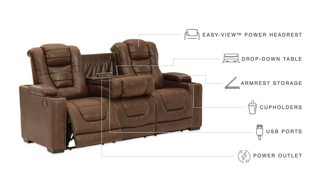 Owner's Box Power Reclining Sofa