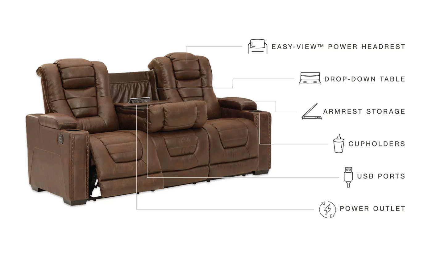 Owner's Box Power Reclining Sofa