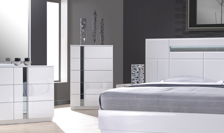 Jennifer Italia Paris Paname 5 Drawers Wooden Chest