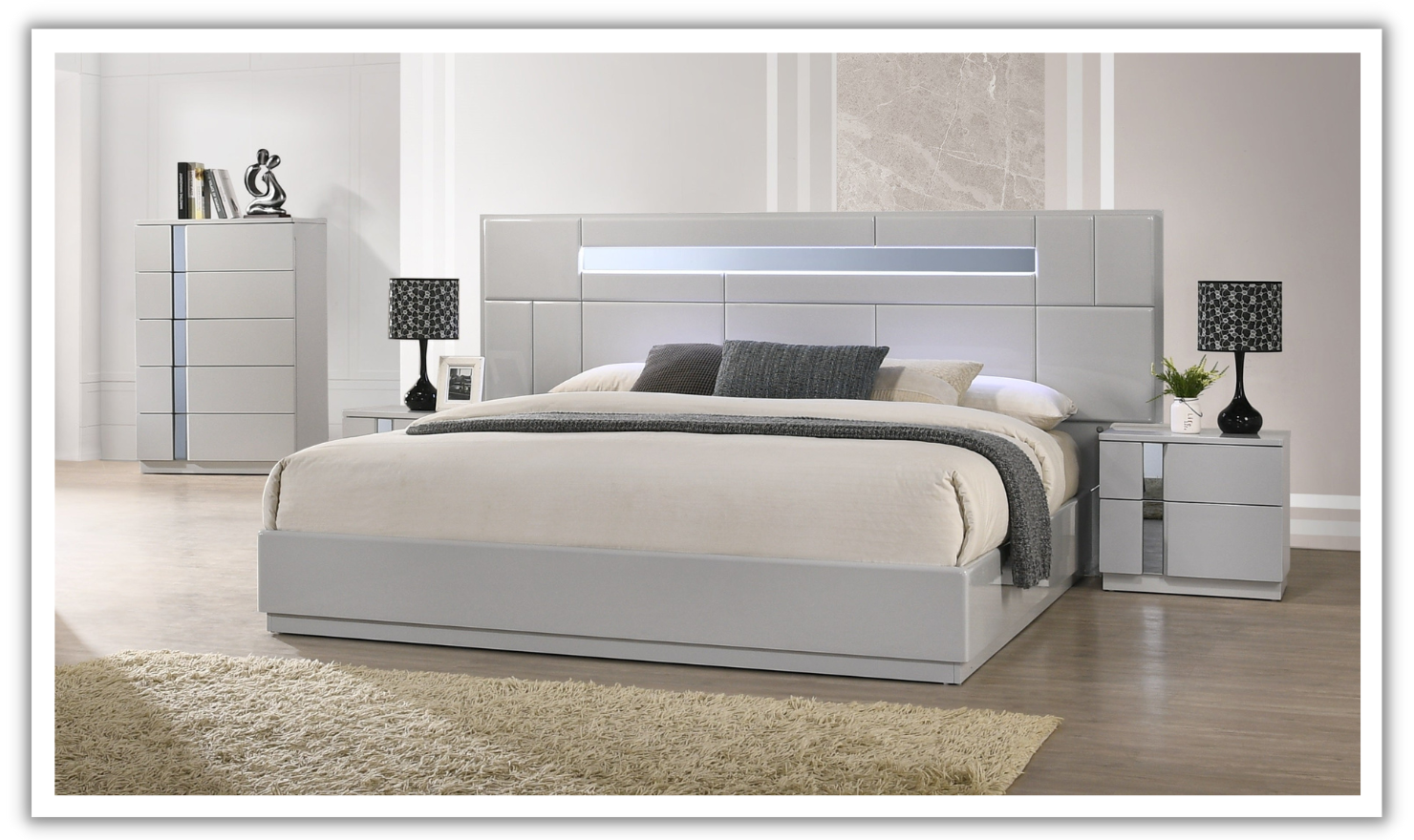 Paris Paname Platform Bed-jennifer furniture