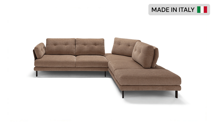 Pavone Sectional Sofa With Chaise – Contemporary L-Shaped Configuration