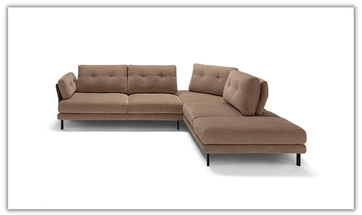 Pavone Sectional Sofa With Chaise – Contemporary L-Shaped Configuration
