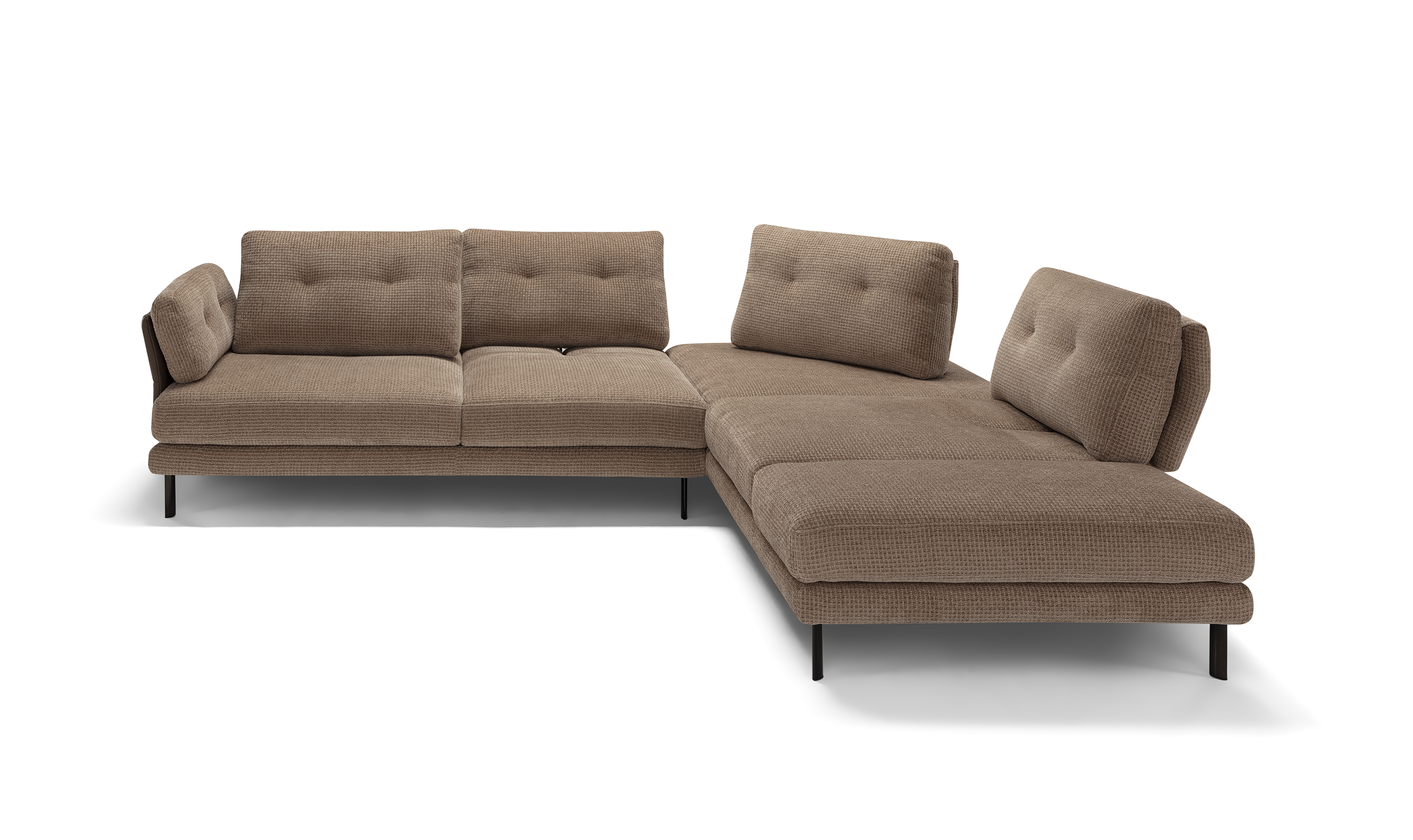 Klaussner Pavone L-Shaped Sectional Sofa With Chaise