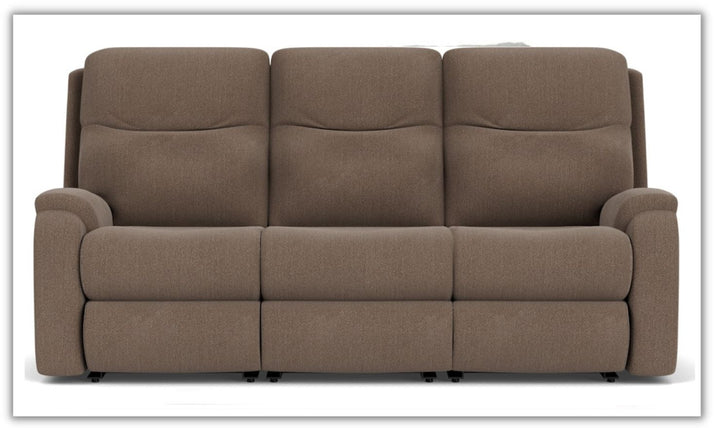 Penn Power Reclining Sofa with Power Headrests & Footrests