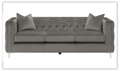 Phoebe Living Room Set In Brown
