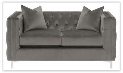 Phoebe Living Room Set In Brown