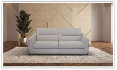 Pompea Leather Sofa Bed with High-end Foam Mattress
