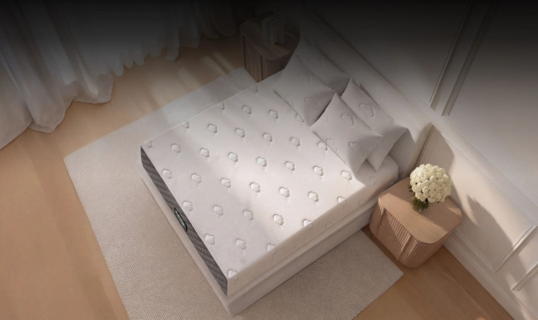 Puffy Cloud All-Foam Medium-Plush Mattress with Adjustable Base Compatible