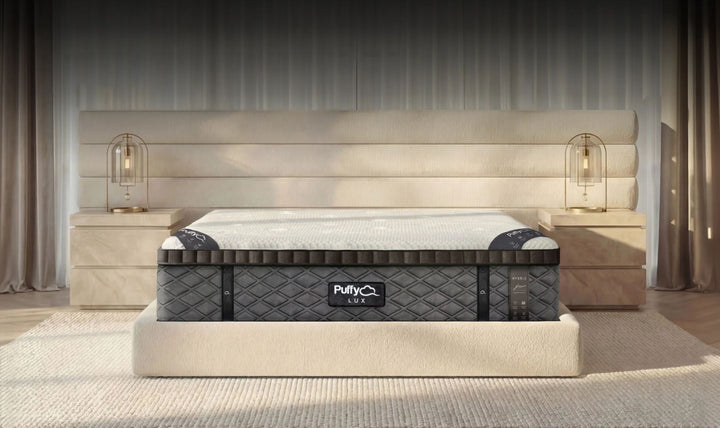 Puffy Lux Medium-Plush Mattress with Temperature-Regulating Foam