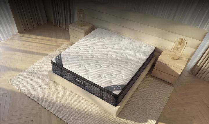Puffy Lux Medium-Plush Mattress with Temperature-Regulating Foam