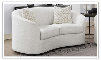 Buy Rainn Upholstered Living Room Set in Beige Online at Jennifer Furniture
