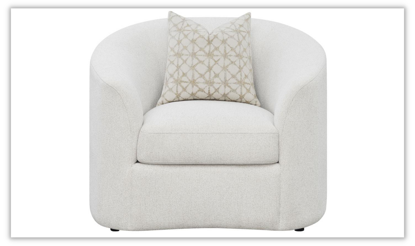 Buy Rainn Upholstered Living Room Set in Beige Online at Jennifer Furniture