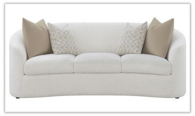 Buy Rainn Upholstered Sofa 3 Seater in Beige Online at Jennifer Furniture