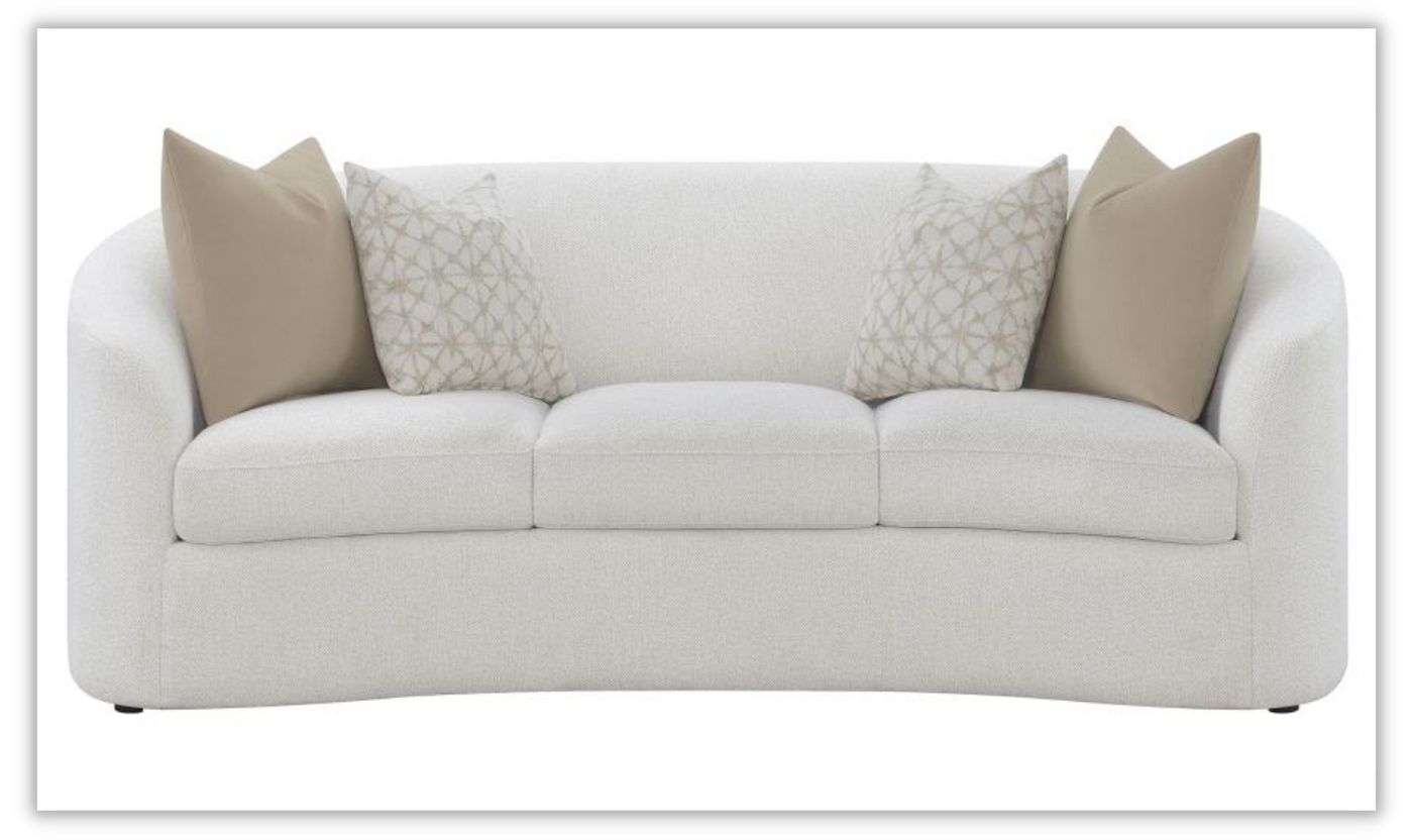 Buy Rainn Upholstered Living Room Set in Beige Online at Jennifer Furniture