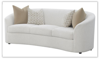 Buy Rainn Upholstered Sofa 3 Seater in Beige Online at Jennifer Furniture
