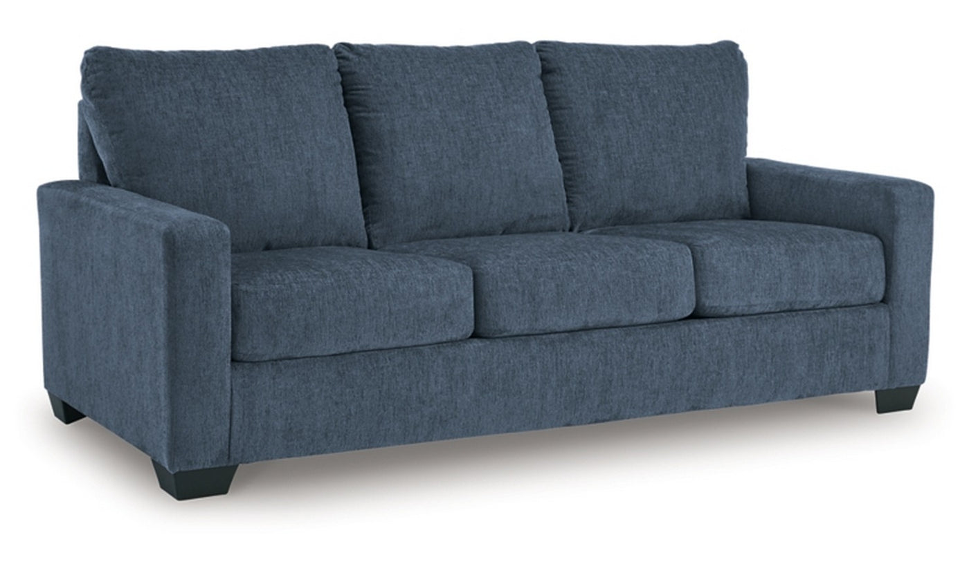 Rannis Fabric Sofa Sleeper with Full Memory Foam Mattress