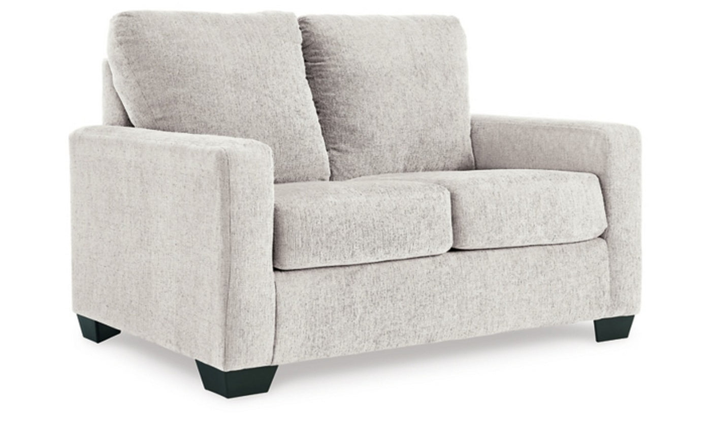 Rannis Fabric Sofa Sleeper with Full Memory Foam Mattress