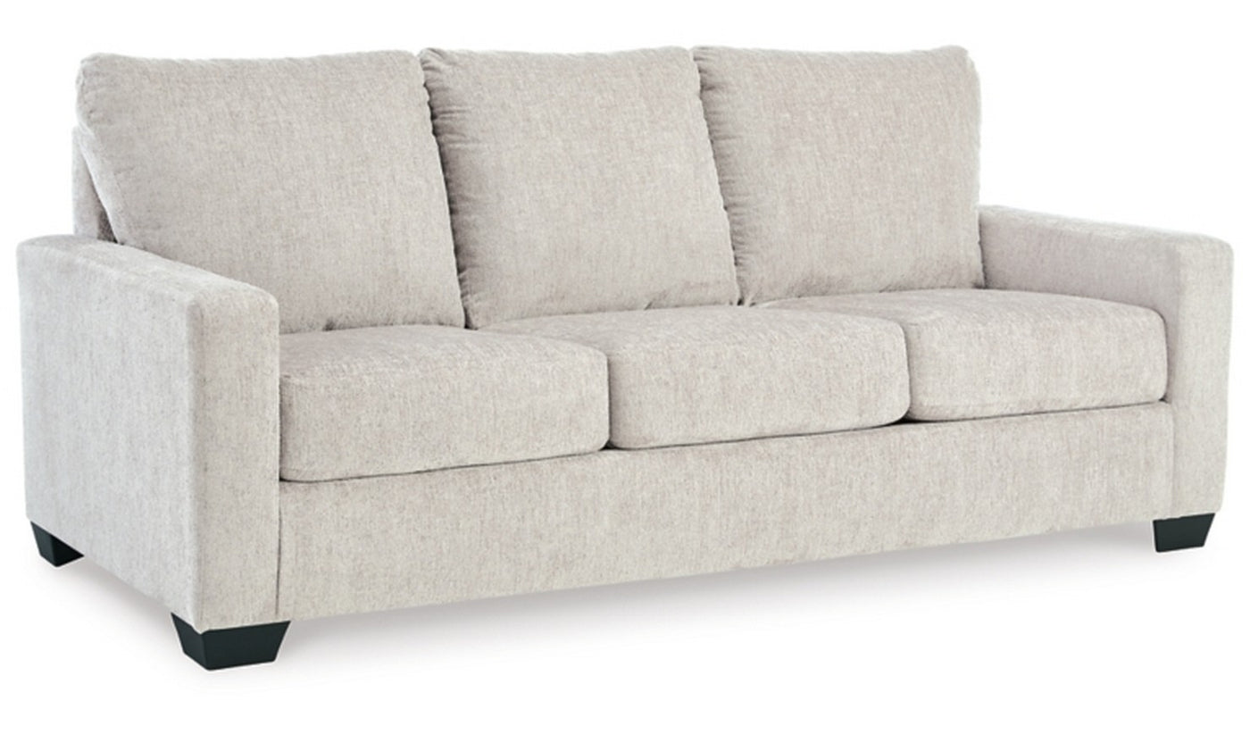 Rannis Fabric Sofa Sleeper with Full Memory Foam Mattress