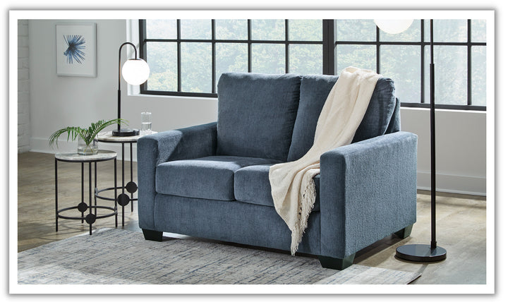 Rannis Fabric Twin Sleeper chair with Memory Foam Mattress