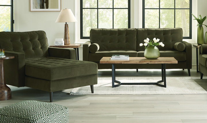 Modern Heritage Reveon Lakes Fabric Chaise - Jennifer Furniture