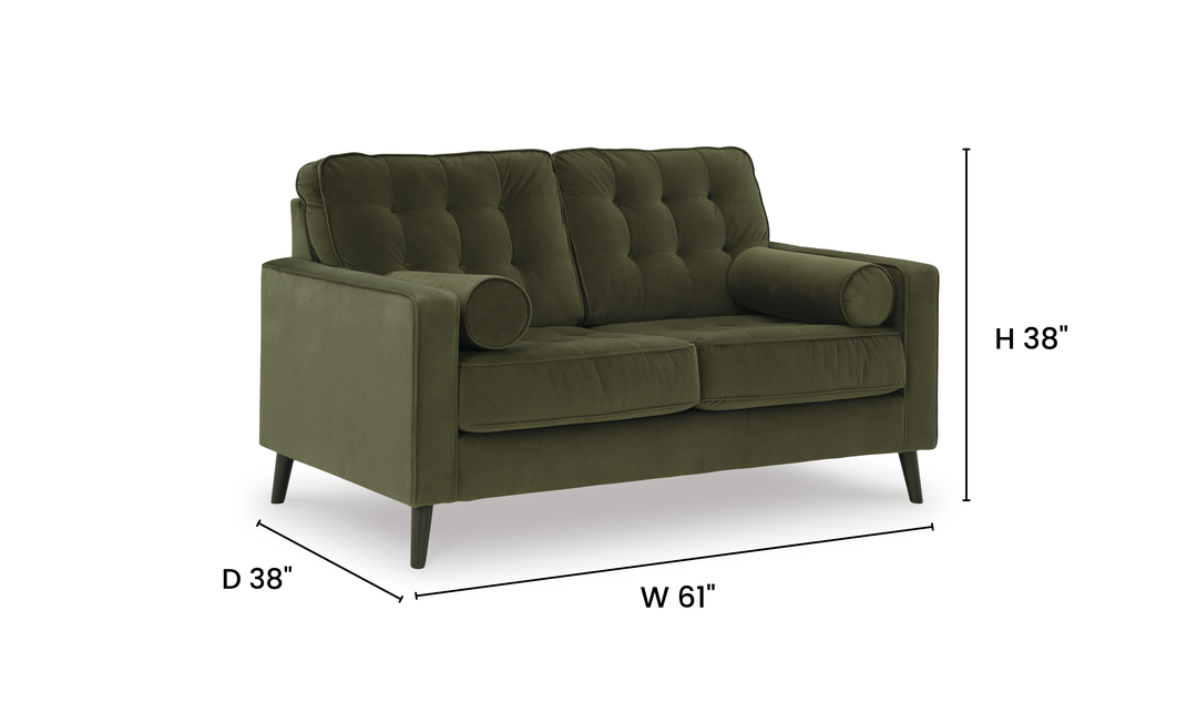 Modern Heritage Reveon Lakes Loveseat - Jennifer Furniture