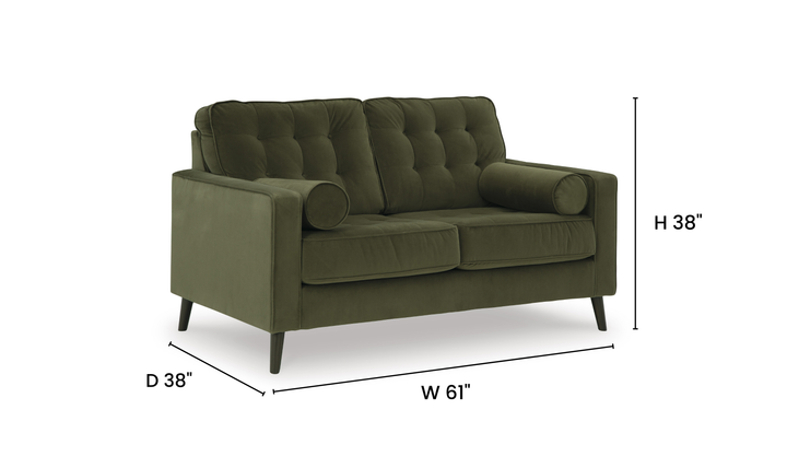 Modern Heritage Reveon Lakes Loveseat - Jennifer Furniture