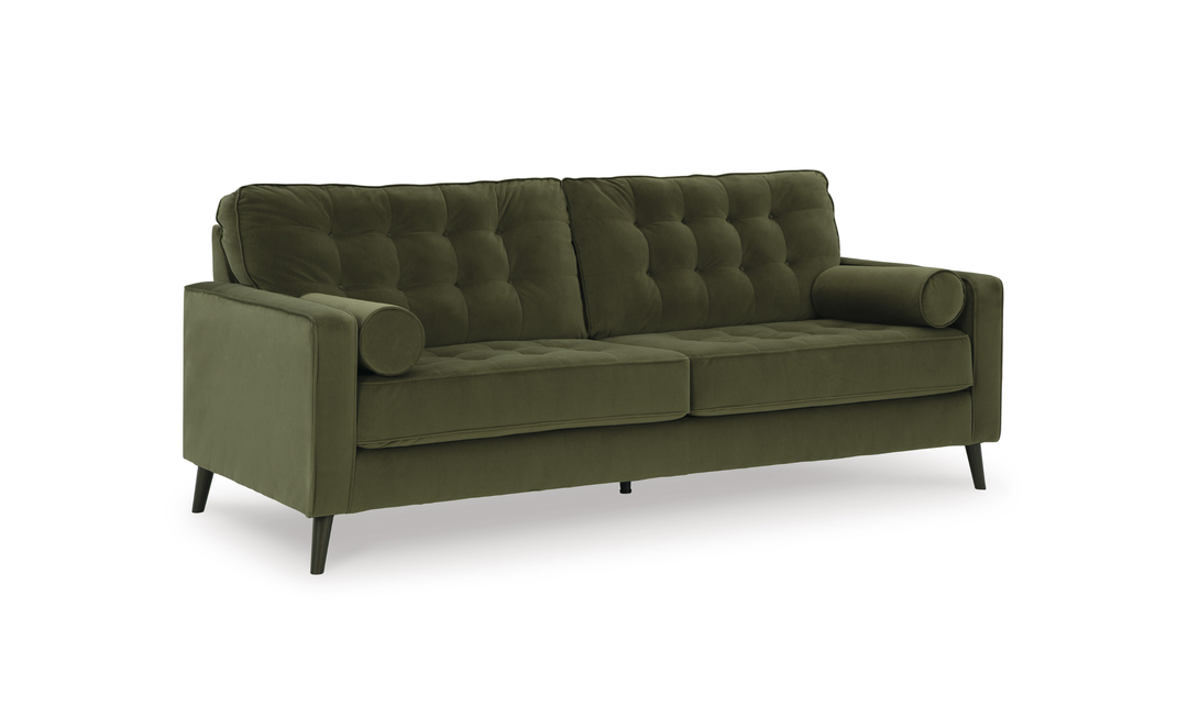 Modern Heritage Reveon Lakes Fabric Sofa with Tapered Legs