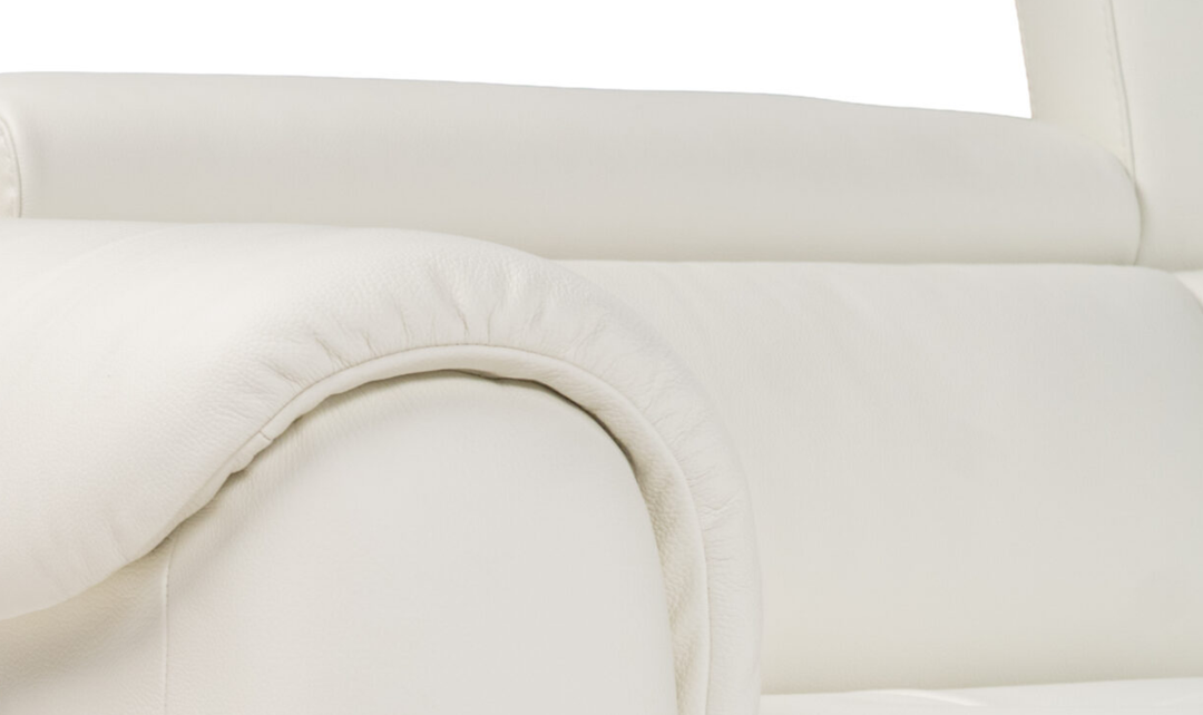 Nicoletti Italia Richmond 2-Piece Leather Recliner Sofa With Zero Gravity - Jennifer Furniture