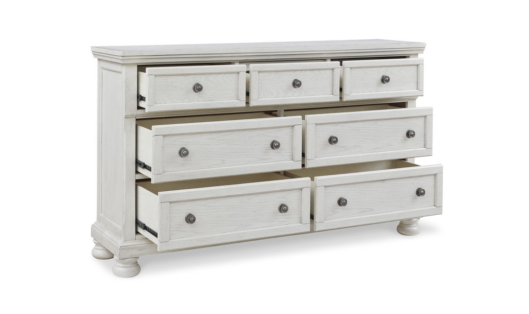 Modern Heritage Robbinsdale Dresser and Mirror - Jennifer Furniture