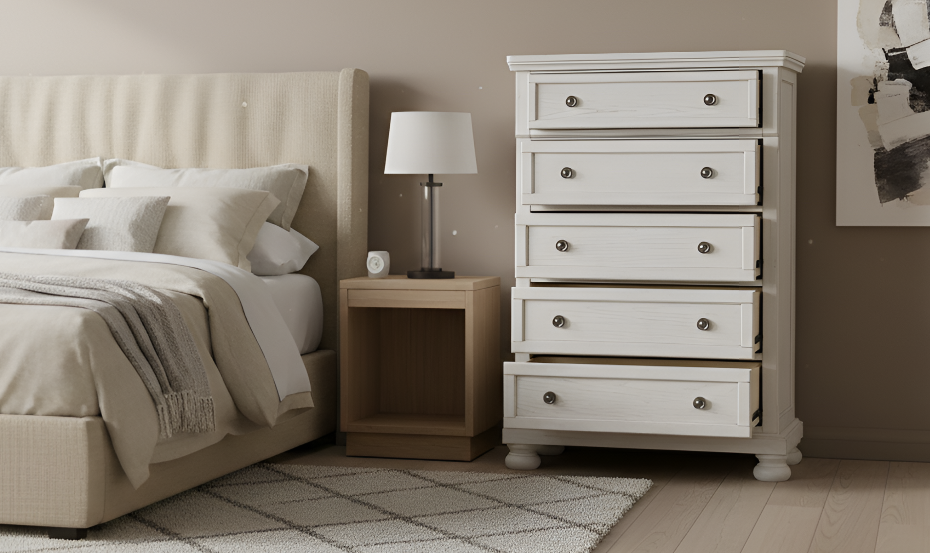 Modern Heritage Robbinsdale 5 Drawers Wooden Chest