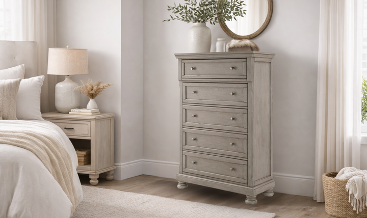 Modern Heritage Robbinsdale 5 Drawers Wooden Chest