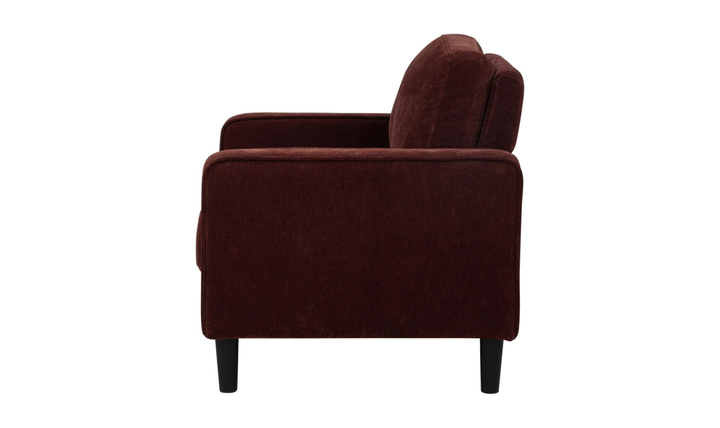 Modern Heritage Ruth Contempoary Accent Chair with Track Arms