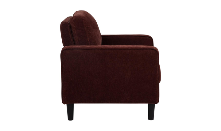 Modern Heritage Ruth Contempoary Accent Chair with Track Arms