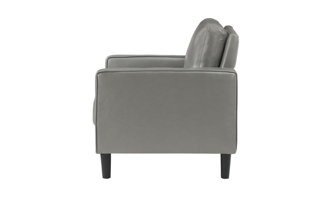 Modern Heritage Ruth Contempoary Accent Chair with Track Arms