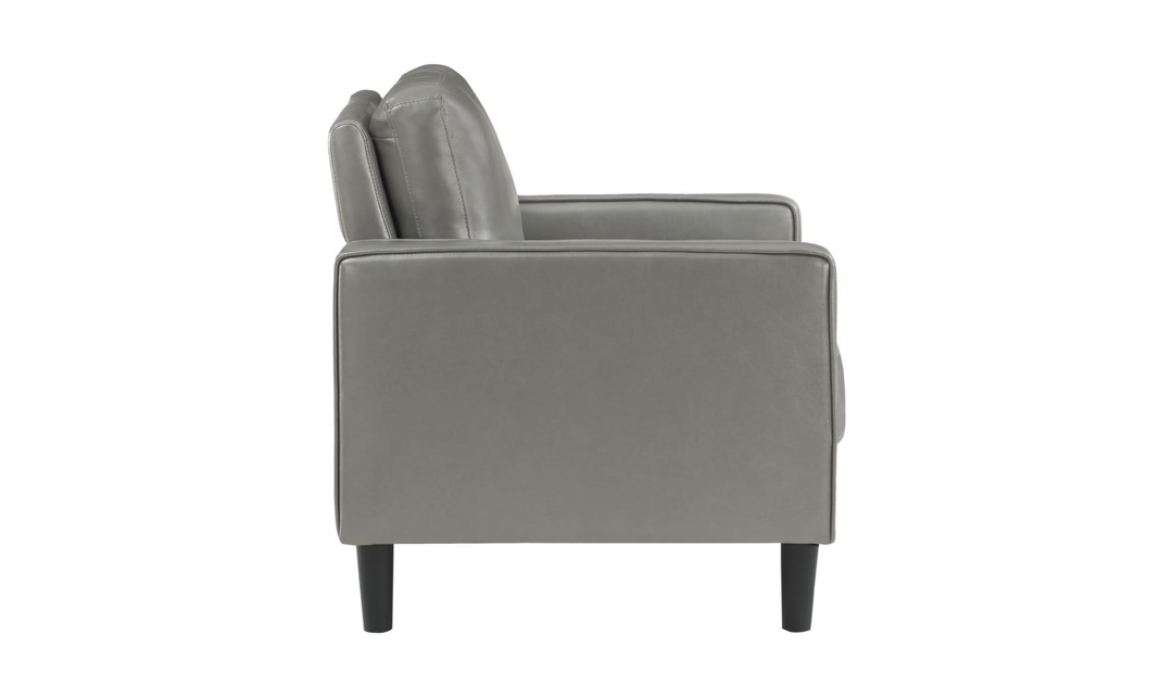 Modern Heritage Ruth Contempoary Accent Chair with Track Arms