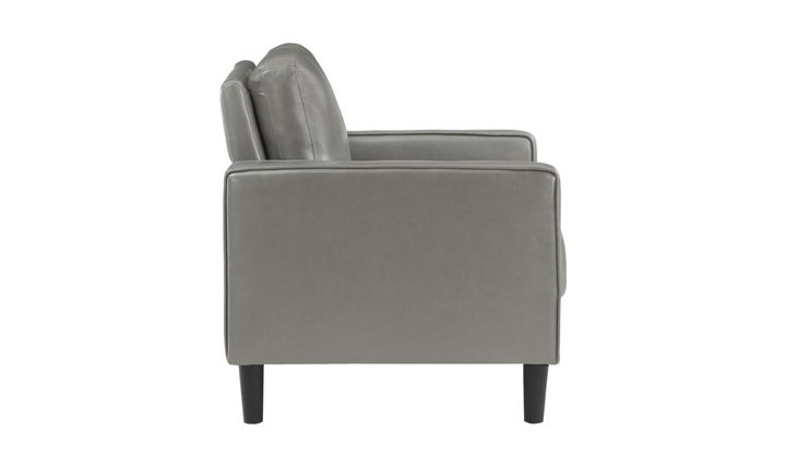 Modern Heritage Ruth Contempoary Accent Chair with Track Arms
