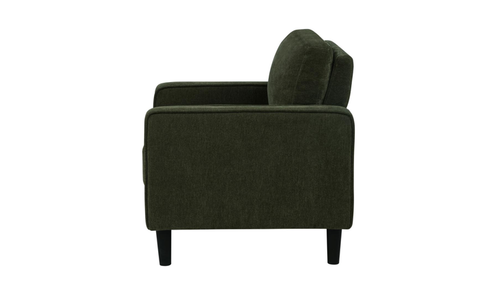 Modern Heritage Ruth Contempoary Accent Chair with Track Arms