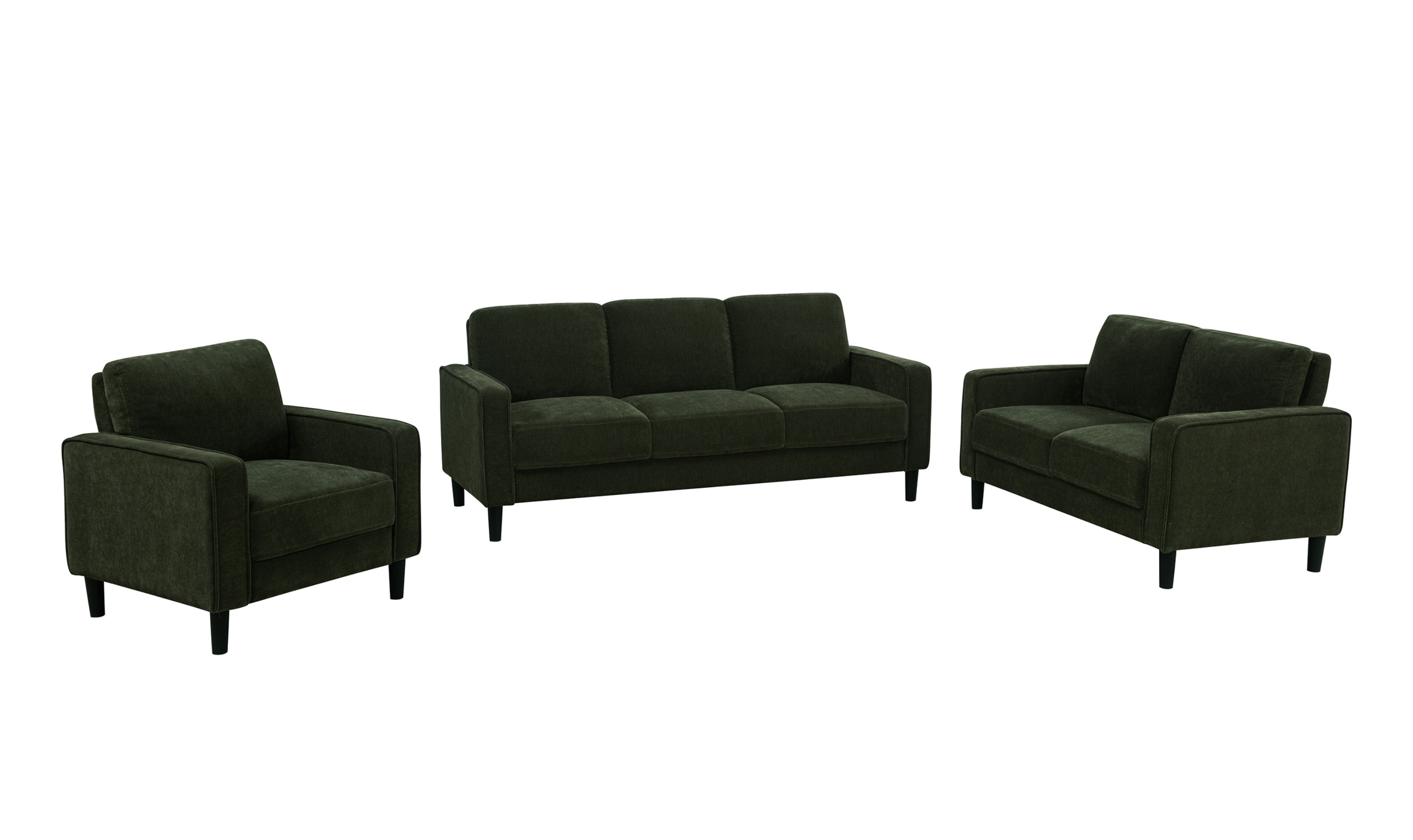Modern Heritage Ruth Wooden Contemporary Living Room Set