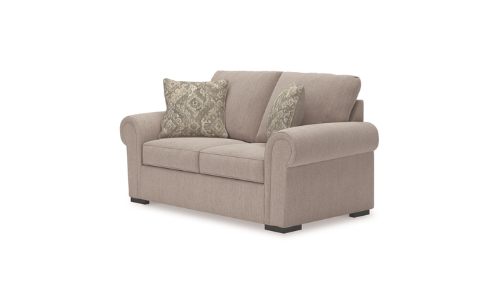 Modern Heritage Sararose Fabric Loveseat - Jennifer Furniture