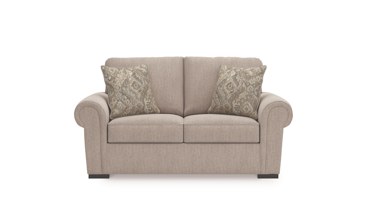 Modern Heritage Sararose Fabric Loveseat - Jennifer Furniture