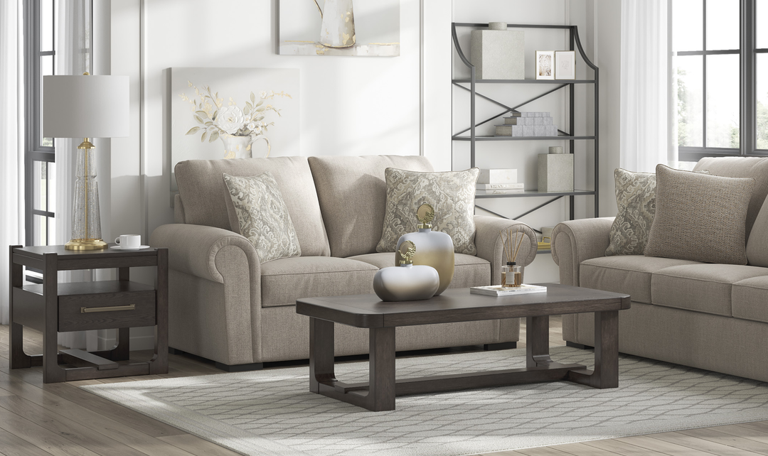 Modern Heritage Sararose Fabric Loveseat - Jennifer Furniture