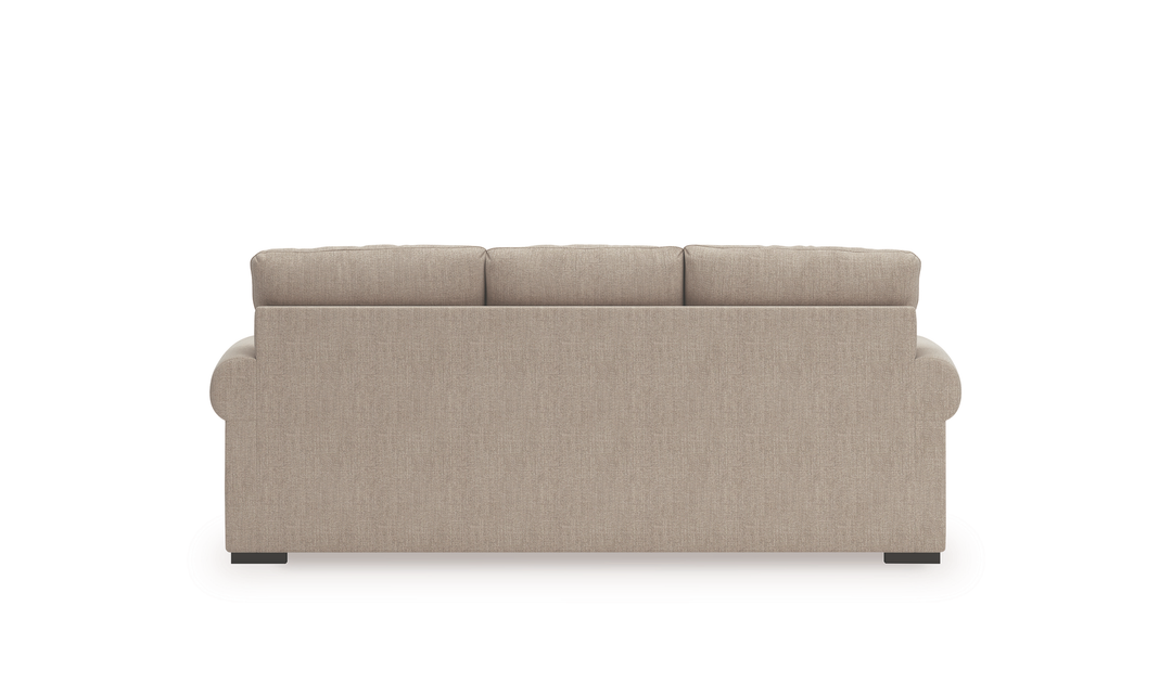 Modern Heritage Sararose 3-Seater Fabric Sofa - Jennifer Furniture