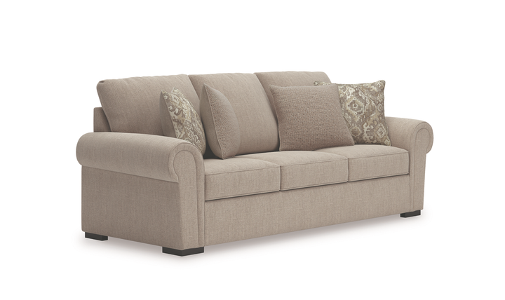 Modern Heritage Sararose 3-Seater Fabric Sofa - Jennifer Furniture