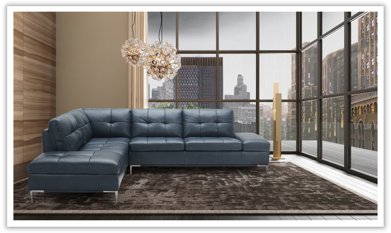 Satellite Sectional Sofa With Tufted