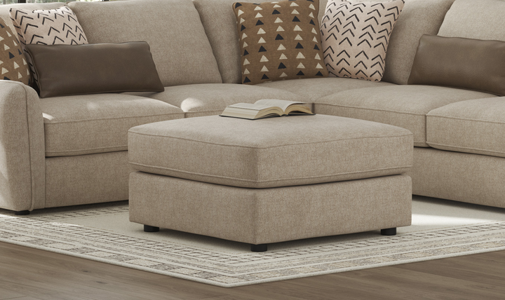 Modern Heritage Seyler Oversized Accent Ottoman - Jennifer Furniture
