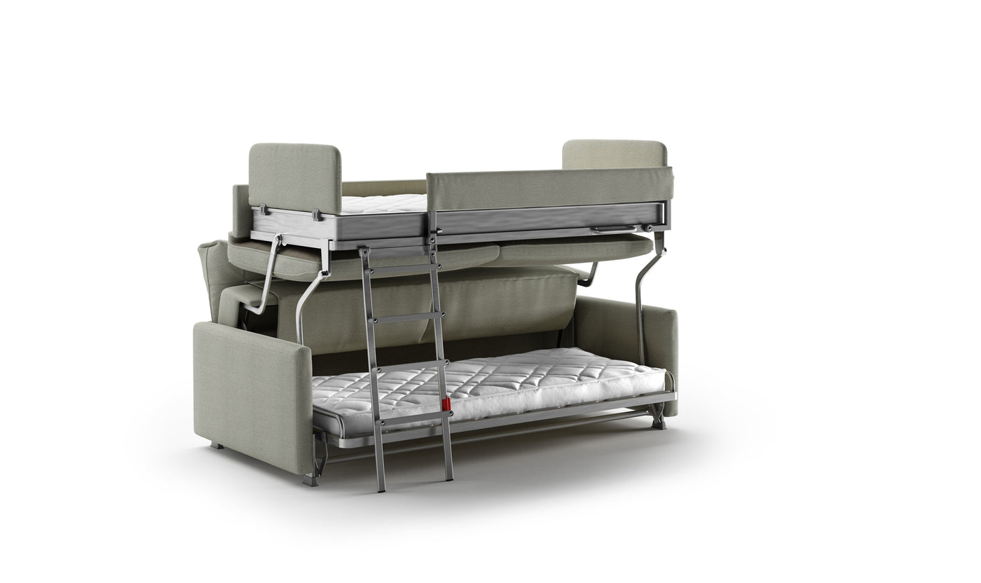 Luonto Elevate Cot Sized Bunk Bed Sleeper Sofa