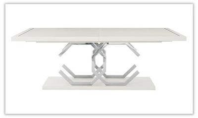 Silhouette Rectangular Dining Room Set with Adjustable Glides